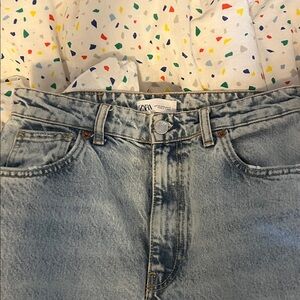 Zara Cuffed Jeans